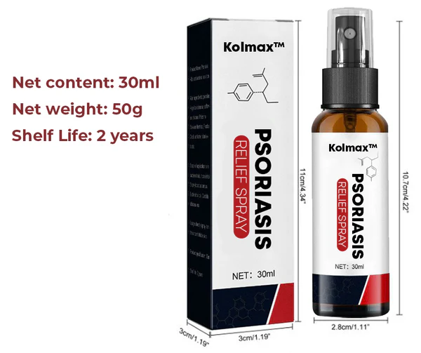 GFOUK™ Kolmax رذاذ تخفيف الصدفية