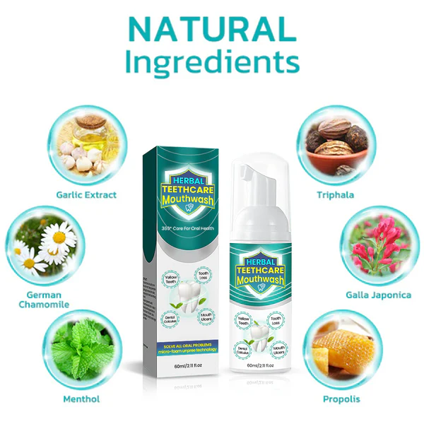 HERBAL TEETHCare Mouthwash 