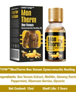 LIMETOW™ MenTherm Bee Venom Gynecomastia Heating Oil