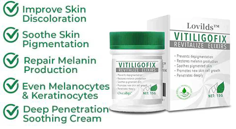 Lovilds™ VitiligoFix تنشيط الإكسير