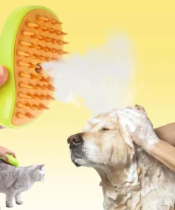 Seurico™ Patented Exclusive Rechargeable Steam Pet Brush