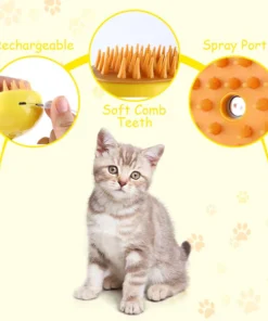 Seurico™ Patented Exclusive Rechargeable Steam Pet Brush
