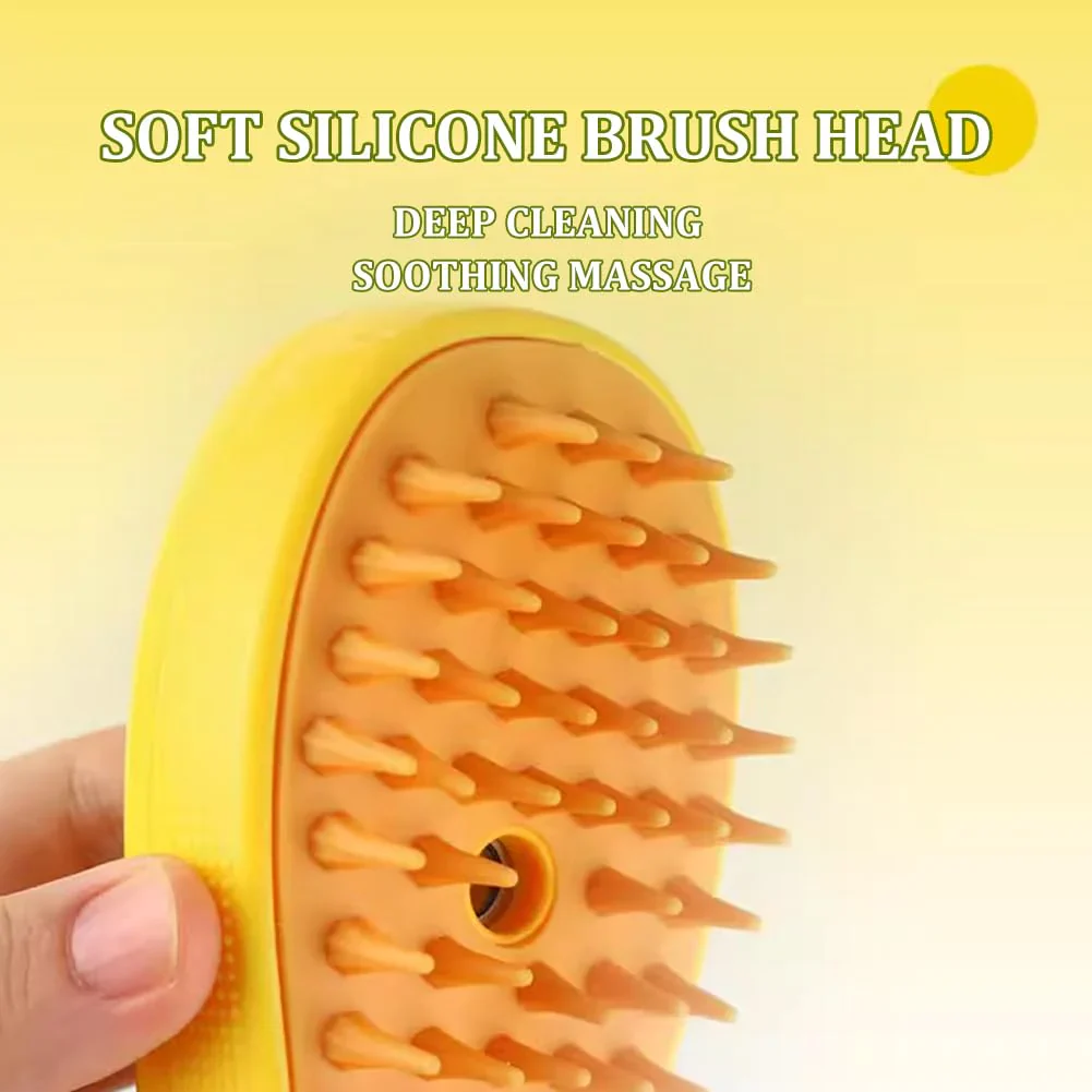 Seurico™ Patented Exclusive Rechargeable Steam Pet Brush