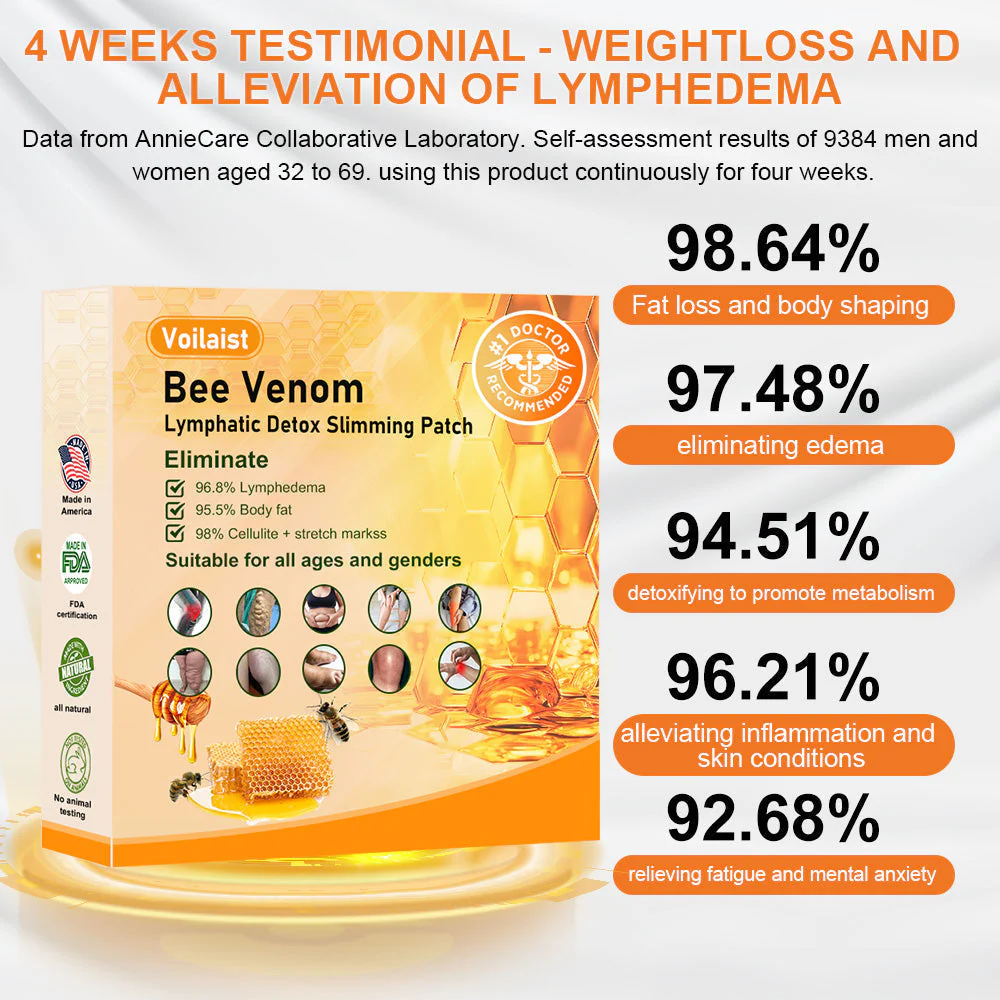 Voilaist™ Bee Venom Lymphatic Drainage Slimming Patch