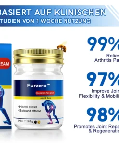 Furzero™ Neuseeland Bienengift Gelenk- und Knochentherapie Erweiterte Creme