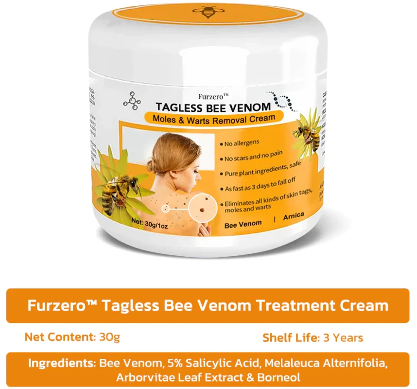 Furzero™ Tagless Bee Venom Treatment Cream