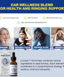 Luhaka™ SonicHear Organic Tinnitus Ear Oil