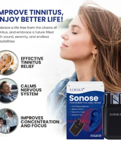 Luhaka™ Sonose Tinnitus Relief Dual Nasal Inhaler