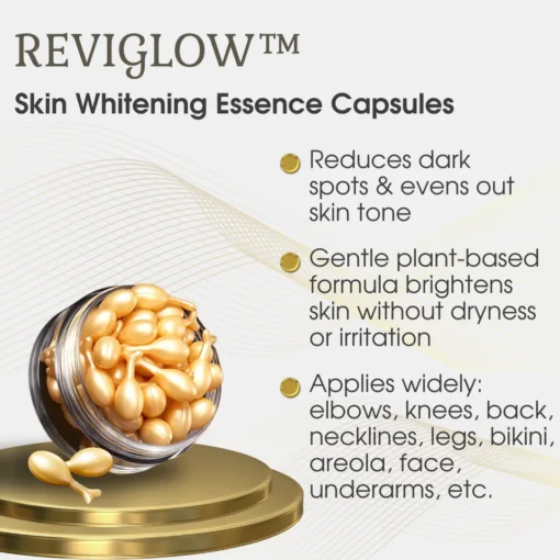 كبسولات REVIGLOW™ لتبييض البشرة