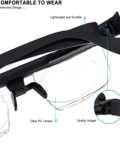 ADJUSTABLE FOCUS GLASSES NEAR AND FAR SIGHT