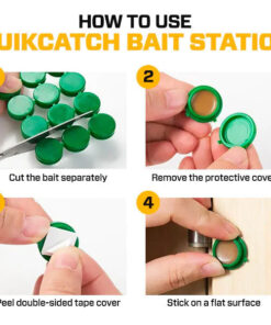 AQA™ QuikCatch RoachAce Bait Station