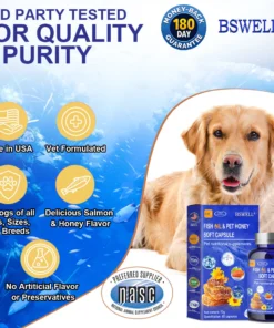 BSWELL® FISH OIL & PET HONEY SOFT CAPSULE