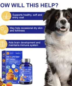 BSWELL® FISH OIL & PET HONEY SOFT CAPSULE