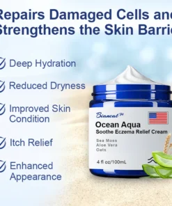 Biancat™ Ocean Aqua Soothe Eczema Relief Cream