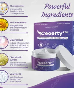 Ceoerty™ JointCure Organic Comfrey Salve