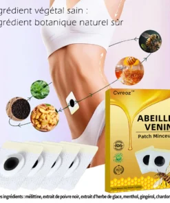 Cvreoz™ Le patch amincissant au venin d'abeille
