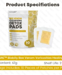 FLYCARE™ Bee Venom Varicosities Healing Pads