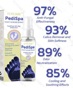 FLYCARE™ PediSpa Foot Scrub Spray