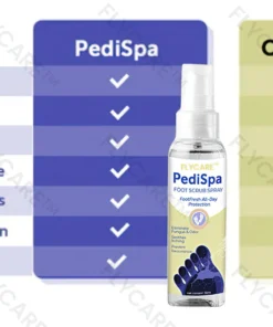 FLYCARE™ PediSpa Foot Scrub Spray
