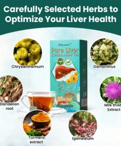 FLYCARE™ Pure Liver Herbal Detox Tea