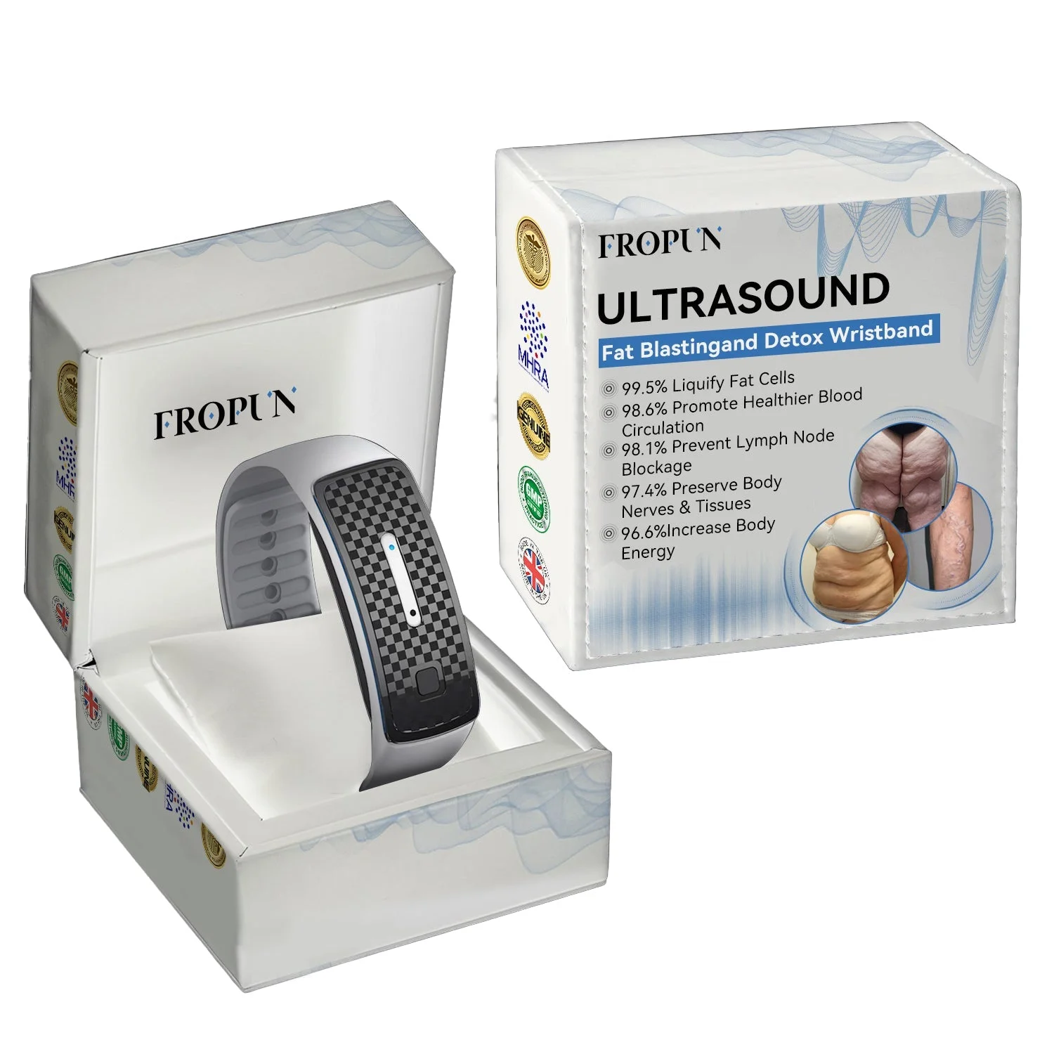 FROPUN™ Ultrasonic Cellulite Removal and Detoxification Wristband