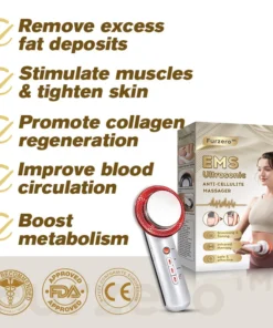 Furzero™ EMS Ultrasonic Far Infrared Anti-Cellulite Massager