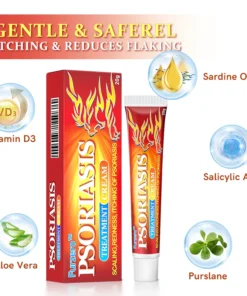 Furzero™ PsoriaKing Psoriasis Antibacterial Treatment Cream