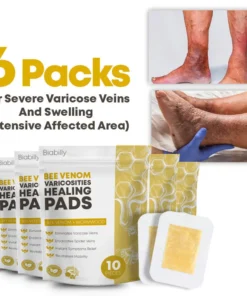 GFOUK™ Biabilly Bee Venom Varicosities Healing Pads