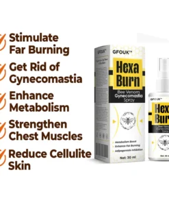 GFOUK™ HexaBurn Bee Venom Gynecomastia Spray
