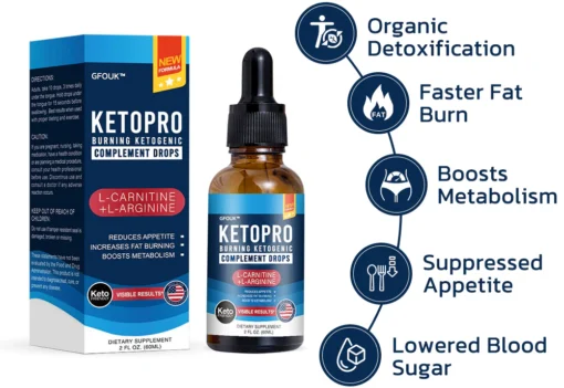 GFOUK™ KETOPRO Burning Ketogenic Complement Drops