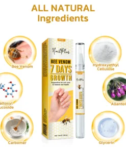 GFOUK™ NailPlus Strong Bee Venom 7 Days Growth Nail Gel