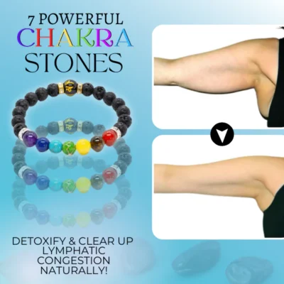 HealthBangle™ Lymphatic Drainage Chakra Bracelet