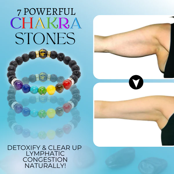 HealthBangle™ Lymphatic Drainage Chakra Bracelet