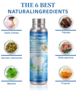 Hudros™ Oral Health Mouthwash - Gentle Solution for Oral Issues