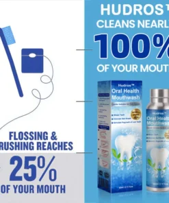 Hudros™ Oral Health Mouthwash - Gentle Solution for Oral Issues