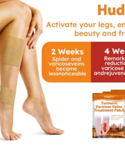 Hudros™ Turmeric Varicose Vein Treatment Patch