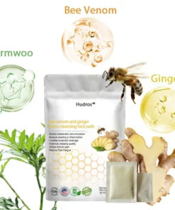 Hudro™ Bee Venom And Ginger Detox Cleasing Foot Pads