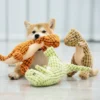 LEBURI® Squeaky Plush Dinosaur Dog Toys