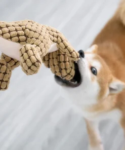 LEBURI® Squeaky Plush Dinosaur Dog Toys