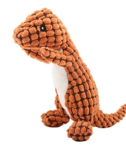 LEBURI® Squeaky Plush Dinosaur Dog Toys