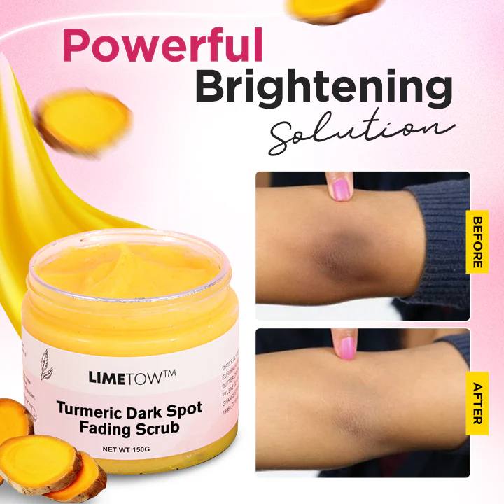 LIMETOW™ Turmeric Dark Spot Fading Scrub - Image 5