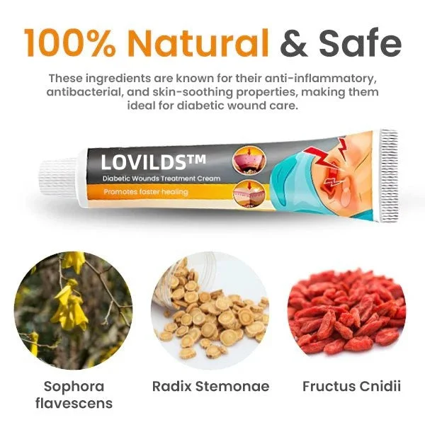 LOVILDS™Diabetic Wound Treatment Cream