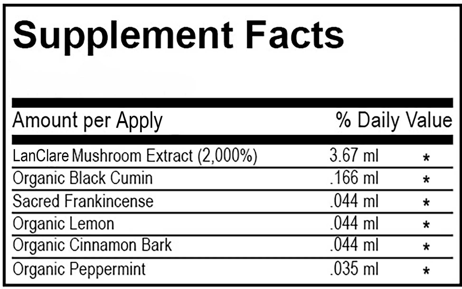 LanClare™ Mushroom Extract Rapid Immune Recovery