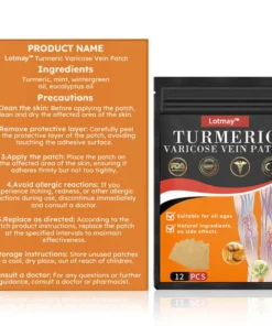 Lotmay™ Turmeric Varicose Vein Patch