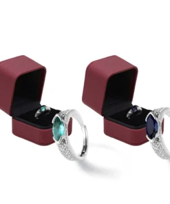 Miniyou Magnetology Moissanite Diamond Ring