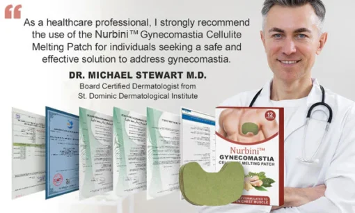 Nurbini™ Gynecomastia & Cellulite Reduction Patches