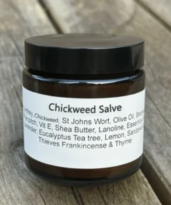 ORGANIC CHICKWEED SALVE 4OZ