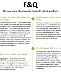 REFRLIFE™ Propolis Detox Slimming Patch