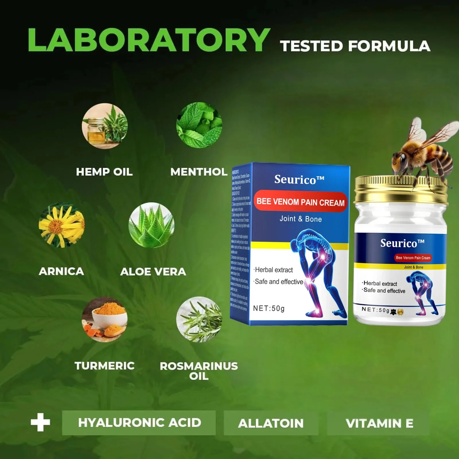 Seurico™ Bee Venom PainCream Joint & Bone