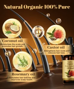 Seurico™ Organic hair growth oil blend